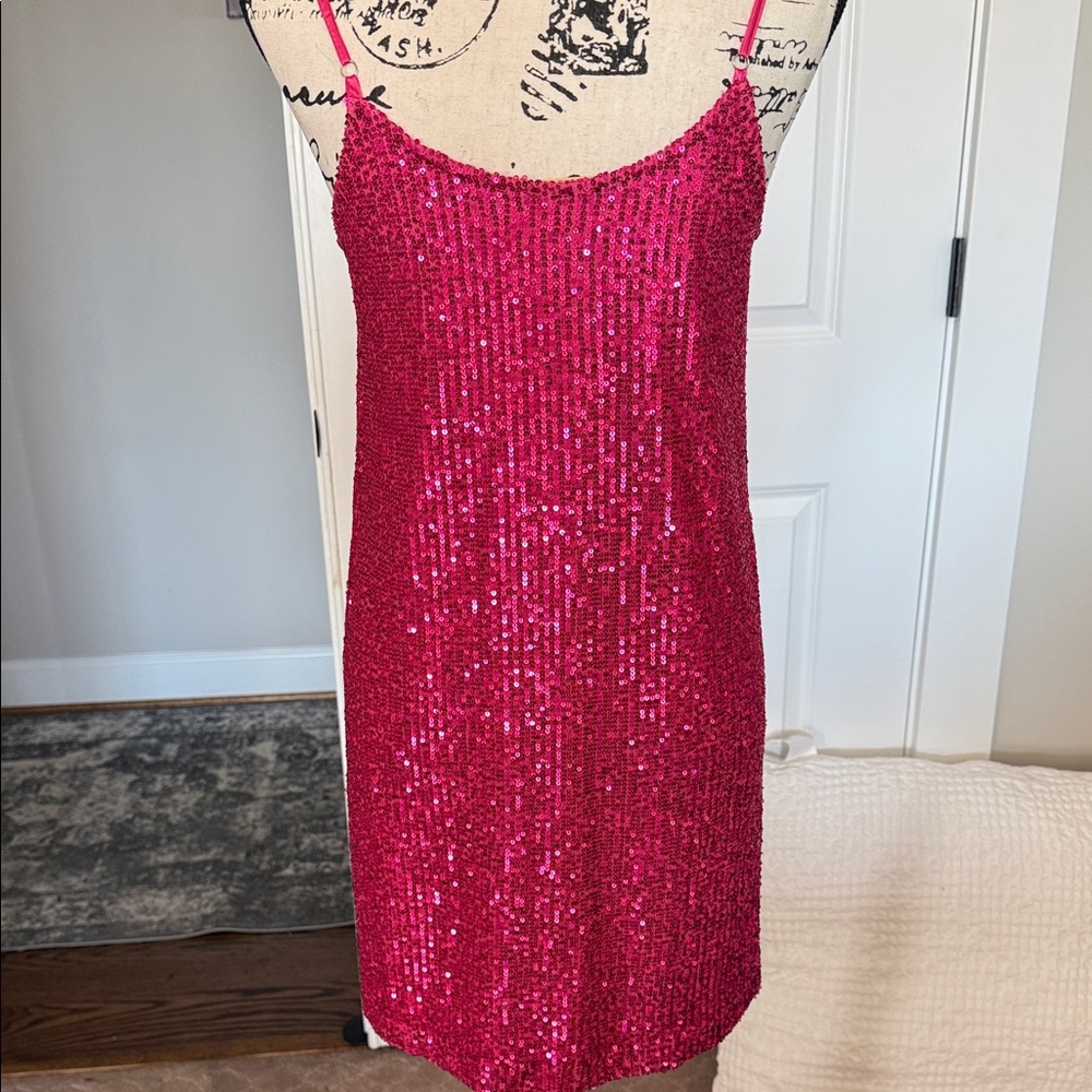 Judith March Pink sequins Christmas Dress - Picture 5 of 5